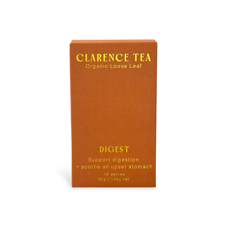 Organic Loose Leaf  Caffeine Free Digest to support and sooth an upset stomach. Naturopathic tea