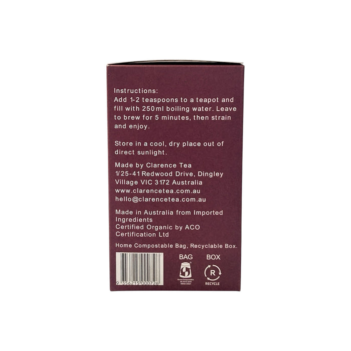 Organic Loose Leaf  Caffeine Free uplift instructions certified organic